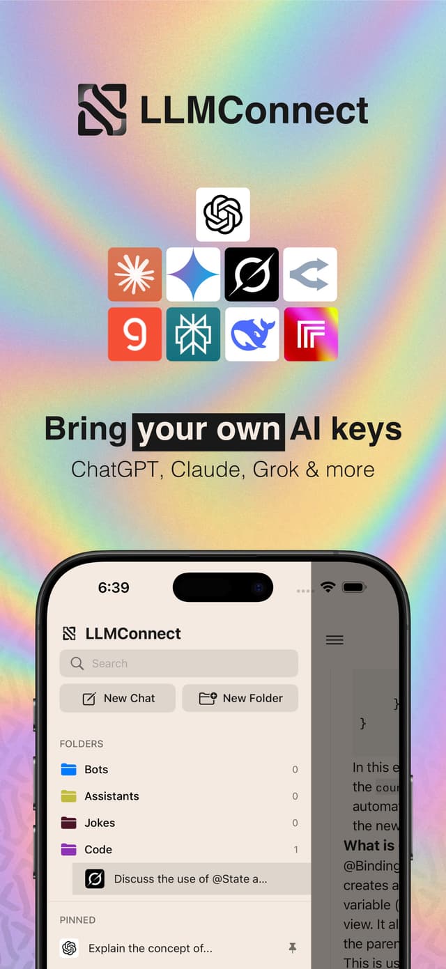 LLMConnect Screenshot 1