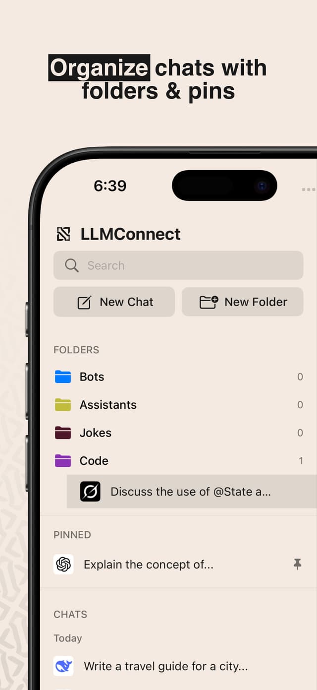 LLMConnect Screenshot 2